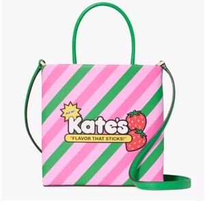 Kate Spade Pink and Green Candy Novelty Crossbody Bag
